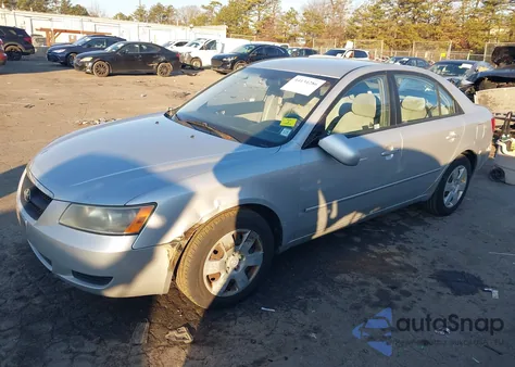 2007 Hyundai Sonata Gls z USA, uszkodzony, nr VIN 5NPET46C47H198469
